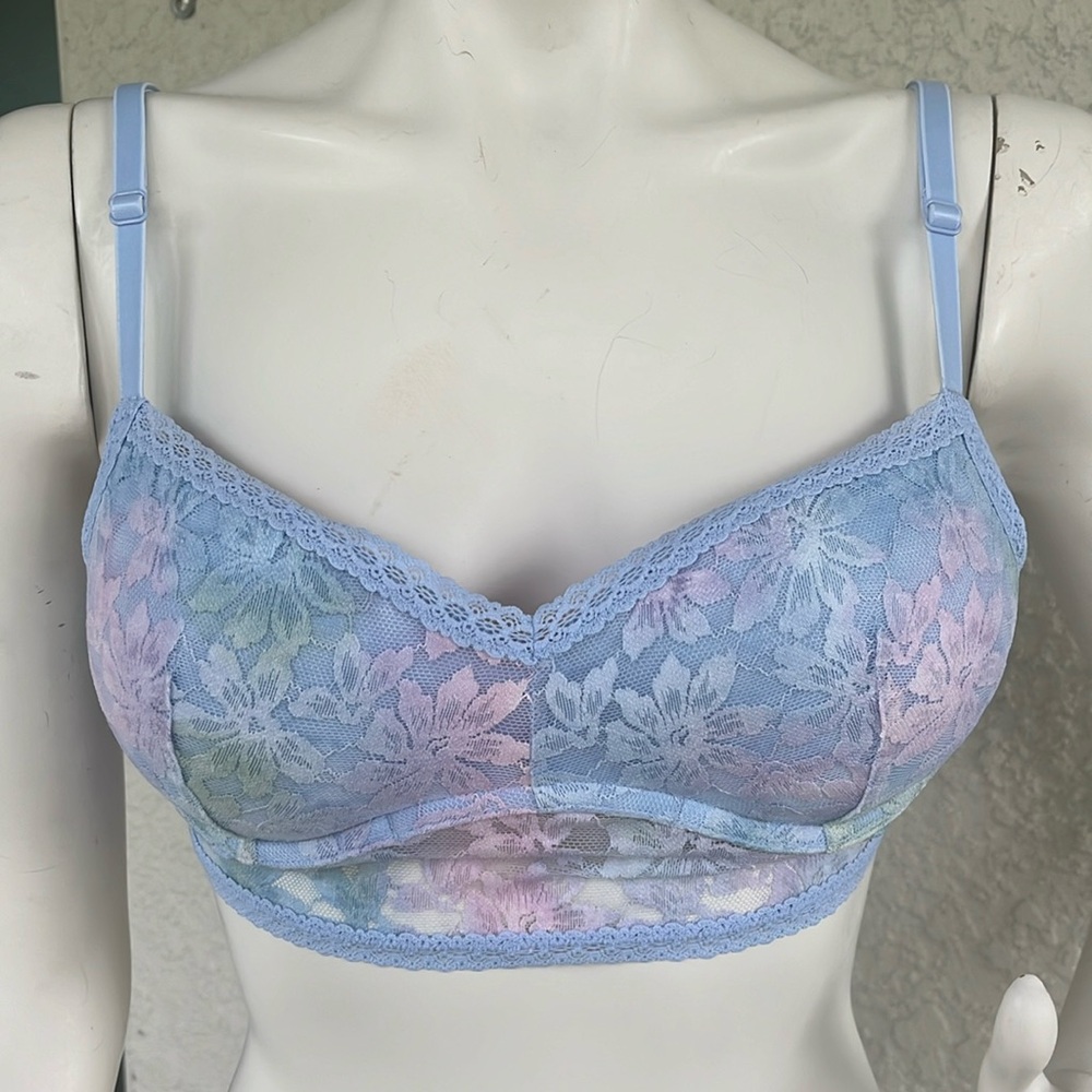 Victoria’s Secret Pink Lace Push up Bra Lace Bralette